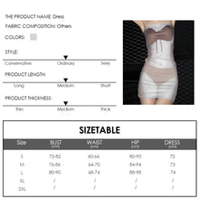 Load image into Gallery viewer, Sexy Off-shoulder Tops Lingerie Print Tube Top Y2k Street Style Cool High Wiast Hip Tight Slim Dress
