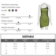 Load image into Gallery viewer, Lowcut Lace-up Sexy Backless Slim Fit High Waist Hip Skirt Halterneck Off-shoulder Solid Color Dress
