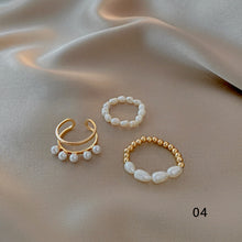 Load image into Gallery viewer, Fashion Temperament Adjustable Rings Multi-piece Stackable Rings Personalized Simple Ring Jewelry for Women

