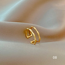 Load image into Gallery viewer, Fashion Design Rings Adjustable Rings Simple Temperament Rings Jewelry Accessories Gift for Women
