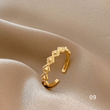 Load image into Gallery viewer, Fashion Design Rings Adjustable Rings Simple Temperament Rings Jewelry Accessories Gift for Women
