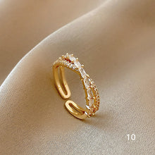 Load image into Gallery viewer, Fashion Design Rings Adjustable Rings Simple Temperament Rings Jewelry Accessories Gift for Women
