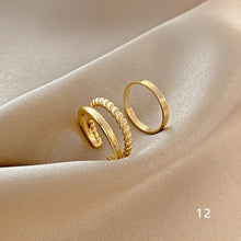 Load image into Gallery viewer, Fashion Design Rings Adjustable Rings Simple Temperament Rings Jewelry Accessories Gift for Women
