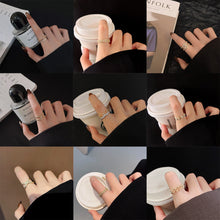 Load image into Gallery viewer, Simple Niche Rings Adjustable Rings Fashion Temperament Rings Women Jewelry Accessories Gift
