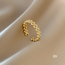 Load image into Gallery viewer, Simple Niche Rings Adjustable Rings Fashion Temperament Rings Women Jewelry Accessories Gift
