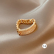 Load image into Gallery viewer, Exquisite Simple Rings Pearl Rings Fashion Adjustable Rings Temperament Jewelry Accessories for Women
