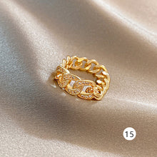 Load image into Gallery viewer, Exquisite Simple Rings Pearl Rings Fashion Adjustable Rings Temperament Jewelry Accessories for Women
