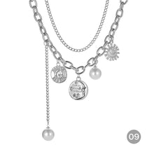 Load image into Gallery viewer, Creative Retro Multi-layer Necklace Personalized Simple Alloy Necklace Women Jewelry Accessories Gift
