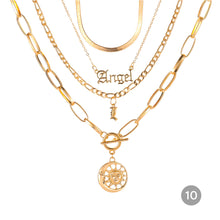 Load image into Gallery viewer, Creative Retro Multi-layer Necklace Personalized Simple Alloy Necklace Women Jewelry Accessories Gift
