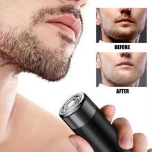 Load image into Gallery viewer, Electric Shaver Mini Portable USB Rechargeable Shaver Waterproof Durable Beard Shaver Beard Trimmer for Men
