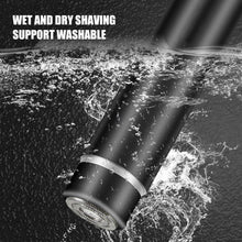 Load image into Gallery viewer, Electric Shaver Mini Portable USB Rechargeable Shaver Waterproof Durable Beard Shaver Beard Trimmer for Men
