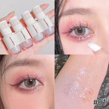Load image into Gallery viewer, Glitter Liquid Eyeshadow Pearlized Eyeshadow Liquid Eye Makeup Brightening Liquid Eye Makeup Cosmetics
