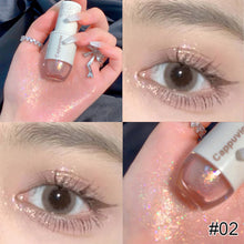 Load image into Gallery viewer, Glitter Liquid Eyeshadow Pearlized Eyeshadow Liquid Eye Makeup Brightening Liquid Eye Makeup Cosmetics
