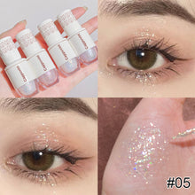 Load image into Gallery viewer, Glitter Liquid Eyeshadow Pearlized Eyeshadow Liquid Eye Makeup Brightening Liquid Eye Makeup Cosmetics

