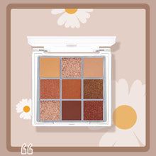 Load image into Gallery viewer, 9 Colors Eyeshadow Palette Portable Matte Pearlescent Eyeshadow Palette Long Lasting Beauty Eye Makeup Cosmetics
