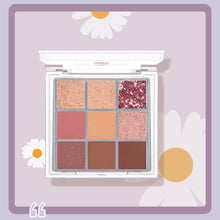 Load image into Gallery viewer, 9 Colors Eyeshadow Palette Portable Matte Pearlescent Eyeshadow Palette Long Lasting Beauty Eye Makeup Cosmetics

