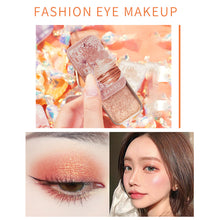 Load image into Gallery viewer, Portable Iron Box Two-color Eyeshadow Palette Matte Pearlescent Eyeshadow Palette Eyes Makeup Cosmetics
