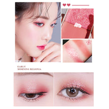 Load image into Gallery viewer, Portable Iron Box Two-color Eyeshadow Palette Matte Pearlescent Eyeshadow Palette Eyes Makeup Cosmetics
