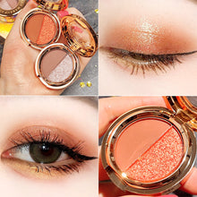Load image into Gallery viewer, Matte Pearlescent Duo Eyeshadow Palette Long Lasting Waterproof Eyeshadow Palette Beauty Eyes Makeup Cosmetics
