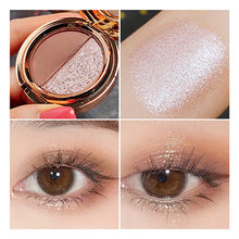 Load image into Gallery viewer, Matte Pearlescent Duo Eyeshadow Palette Long Lasting Waterproof Eyeshadow Palette Beauty Eyes Makeup Cosmetics
