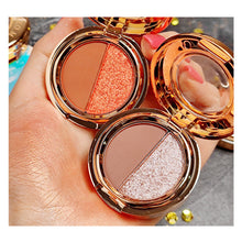 Load image into Gallery viewer, Matte Pearlescent Duo Eyeshadow Palette Long Lasting Waterproof Eyeshadow Palette Beauty Eyes Makeup Cosmetics
