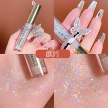 Load image into Gallery viewer, Liquid Eye Shadow Glitter Sequin Eye Shadow Liquid Lying Silkworm Pearl Brightening Highlight Eye Shadow Liquid
