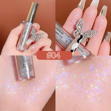 Load image into Gallery viewer, Liquid Eye Shadow Glitter Sequin Eye Shadow Liquid Lying Silkworm Pearl Brightening Highlight Eye Shadow Liquid
