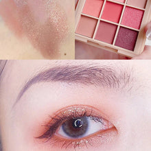 Load image into Gallery viewer, 9 Colors Eyeshadow Palette Pearlescent Matte Eyeshadow Palette Portable Makeup Palette Eyes Makeup Cosmetics
