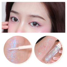 Load image into Gallery viewer, Glitter Liquid Eyeshadow Pearlescent Fine Shimmering Eye Shadow Liquid Eye Makeup Brightening Liquid Makeup Cosmetics
