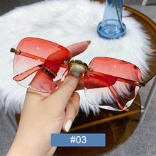 Load image into Gallery viewer, Fashion Frameless Sunglasses Simple Personality UV Protection Sunglasses Women Sunglasses Outdoor Glasses
