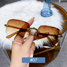 Load image into Gallery viewer, Fashion Frameless Sunglasses Simple Personality UV Protection Sunglasses Women Sunglasses Outdoor Glasses
