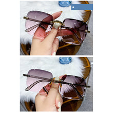 Load image into Gallery viewer, Fashion Frameless Sunglasses Simple Personality UV Protection Sunglasses Women Sunglasses Outdoor Glasses
