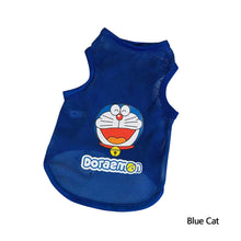 Load image into Gallery viewer, Summer Breathable Pet Mesh Vest Cartoon Print Puppy Dog Clothing Cat T-Shirt Sport Shirt Quick-drying Pet Clothes XS-XXL
