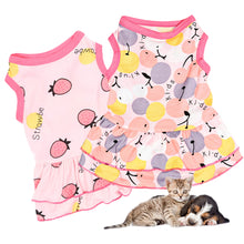Load image into Gallery viewer, Summer Pet Dog Dress Pet Skirts Comfortable Soft and Elastic Puppuy Dogs Cats Princess Dress Pet Clothes XS-XL
