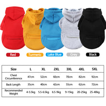 Load image into Gallery viewer, L-5XL Fleece Dog Hoodie Autumn Winter Pet Dog Clothes Dogs Coat Jacket Soft Golden Retriever Clothing for Large Dogs Pet Costume
