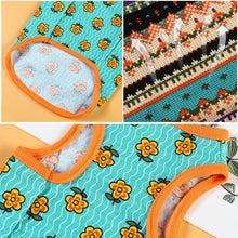 Load image into Gallery viewer, XS-XL Retro Summer Cotton Puppy Dog Vest Breathable Cat Dog Clothes Soft Vest Pet Supplies
