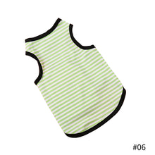 Load image into Gallery viewer, XS-XL Retro Summer Cotton Puppy Dog Vest Breathable Cat Dog Clothes Soft Vest Pet Supplies
