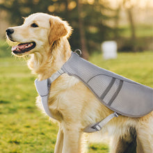 Load image into Gallery viewer, Adjustable Reflective Summer Pet Dog Heat Stroke Cool Clothes Vest Outdoor Sun Protection Coat Ice-cold Jackets for Medium Large Dog
