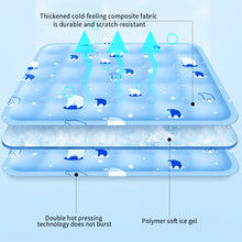 Load image into Gallery viewer, Summer Dog Mat Cooling Pad For Dogs Cat Sofa Mat Breathable Pet Dog Car Mat For Small Medium Large Dogs
