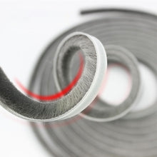 Load image into Gallery viewer, 5M Brush Strip Self Adhesive Door Window Sealing Strip Home Door Window Sound Insulation Wind-proof Strip Gasket
