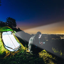 Load image into Gallery viewer, LED Flashlight Portable Pocket Work Light Keychain USB Rechargeable COB Lantern for Outdoor Camping Small Light Corkscrew
