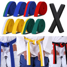 Load image into Gallery viewer, 1PCS Martial Arts Karate Judo Taekwondo Professional Belts Judo Jiu jitsu Standard Tapes Protective Waistband
