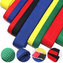 Load image into Gallery viewer, 1PCS Martial Arts Karate Judo Taekwondo Professional Belts Judo Jiu jitsu Standard Tapes Protective Waistband
