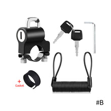 Load image into Gallery viewer, Multifunctional Motorcycle Helmet Lock For Bicycle Electric Scooter Safety Lock Easy To Install Bicycle Bike Equipment
