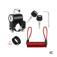 Load image into Gallery viewer, Multifunctional Motorcycle Helmet Lock For Bicycle Electric Scooter Safety Lock Easy To Install Bicycle Bike Equipment
