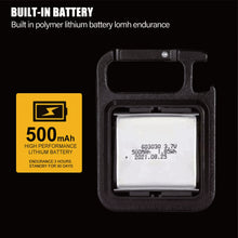 Load image into Gallery viewer, 7 Modes Portable Mini LED Work Light USB Rechargeable Power Display Working Light Pocket Bright Keychain Light Camping Torch
