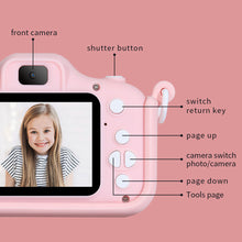 Load image into Gallery viewer, Children Kids Camera Mini Educational Toys For Children Baby Gifts Birthday Gift Digital Camera 1080P Projection Video Camera
