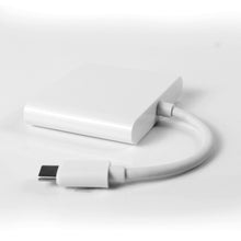 Load image into Gallery viewer, Usb C Three-in-one Docking Station Multi-function Converter Mobile Office Adapter Video Expander
