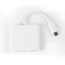 Load image into Gallery viewer, Usb C Three-in-one Docking Station Multi-function Converter Mobile Office Adapter Video Expander
