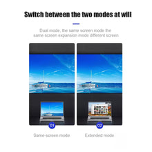 Load image into Gallery viewer, Usb C to HDMI/VGA 2 In 1 HUB Docking Station Hdmi Audio And Video VGA Screen Port Hub
